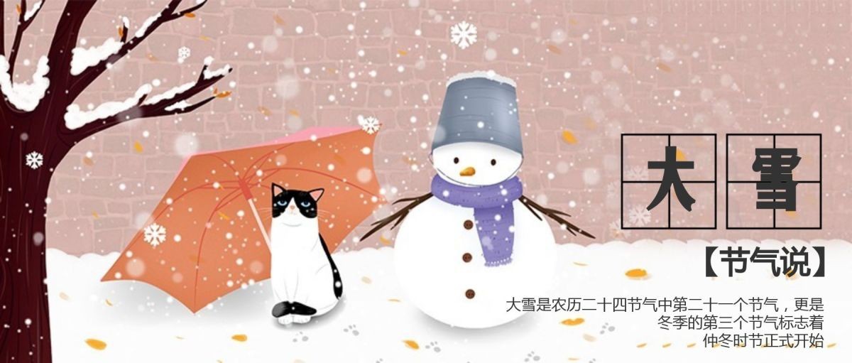 大雪节气万物藏